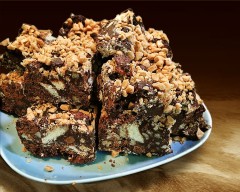 Pecan Praline Brownies