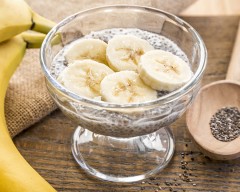 Banana Chia Seed Pudding