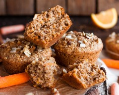 Carrot Apple Gluten Free Muffins