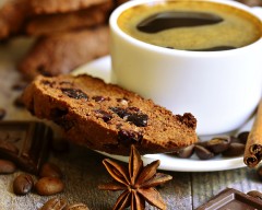 Chocolate Pumpkin Biscotti