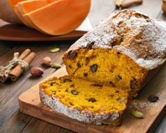 Raw Pumpkin Holiday Bread