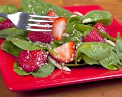 Strawberry Spinach Salad