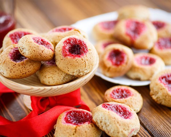 Berry Thumbprint Cookies